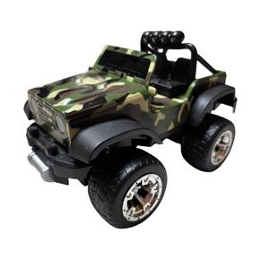 MerchSource Toy RC 4x4 Camo Jeep Off-Road Truck DX2013B Camouflage No Remote
